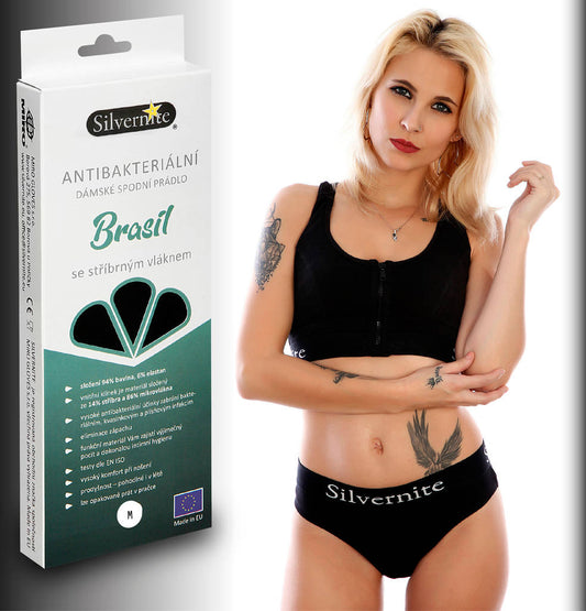 Silvernite® Brasil antibacterial panties
